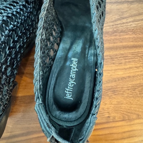 Jeffrey Campbell Gallup Woven Ankle Bootie - Size 8.5 - Picture 5 of 7